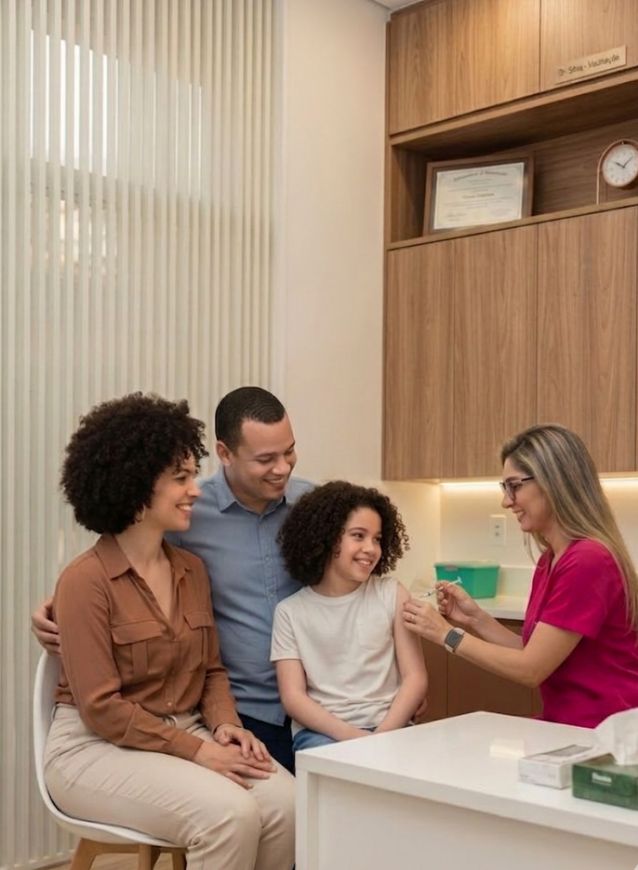 A Vacina da gripe já esta disponível proteja você e sua Família.